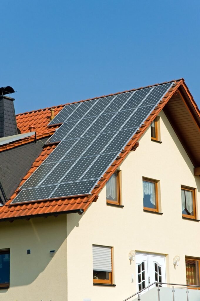Solar panel installation on Long Island residential roof by SolarOPower