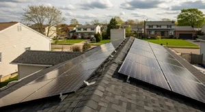 Balcony solar panels on Long Island apartment NY SUNNY Act 2026