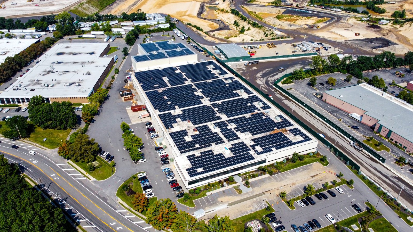 Commercial solar power cost Long Island rooftop and carport installation